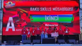 Baku hosts award ceremony for participants and teams of TEKNOFEST festival