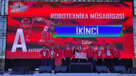 Baku hosts award ceremony for participants and teams of TEKNOFEST festival