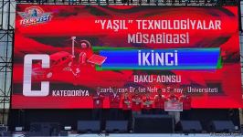 Baku hosts award ceremony for participants and teams of TEKNOFEST festival