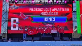 Baku hosts award ceremony for participants and teams of TEKNOFEST festival