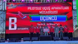 Baku hosts award ceremony for participants and teams of TEKNOFEST festival