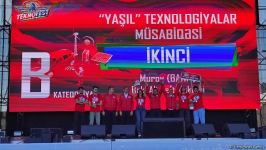 Baku hosts award ceremony for participants and teams of TEKNOFEST festival