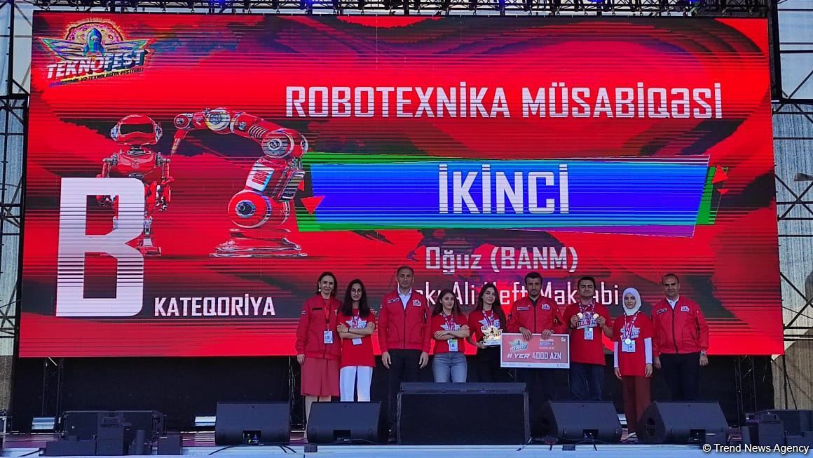 Baku hosts award ceremony for participants and teams of TEKNOFEST festival