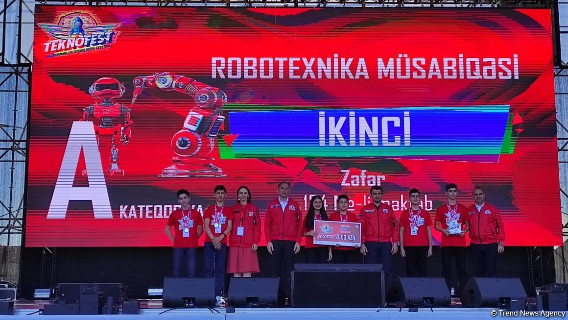 Baku hosts award ceremony for participants and teams of TEKNOFEST festival