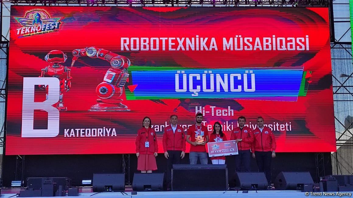 Baku hosts award ceremony for participants and teams of TEKNOFEST festival