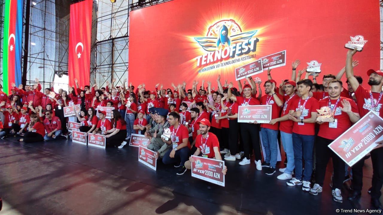 Baku hosts award ceremony for participants and teams of TEKNOFEST festival
