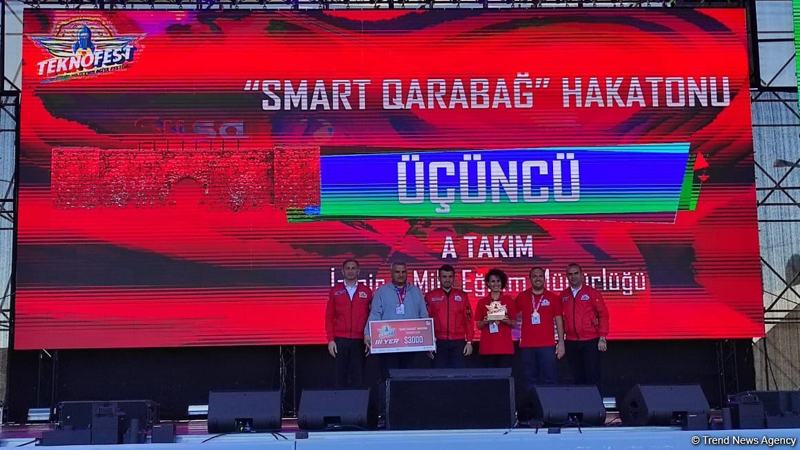 Baku hosts award ceremony for participants and teams of TEKNOFEST festival