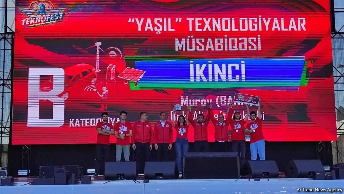 Baku hosts award ceremony for participants and teams of TEKNOFEST festival