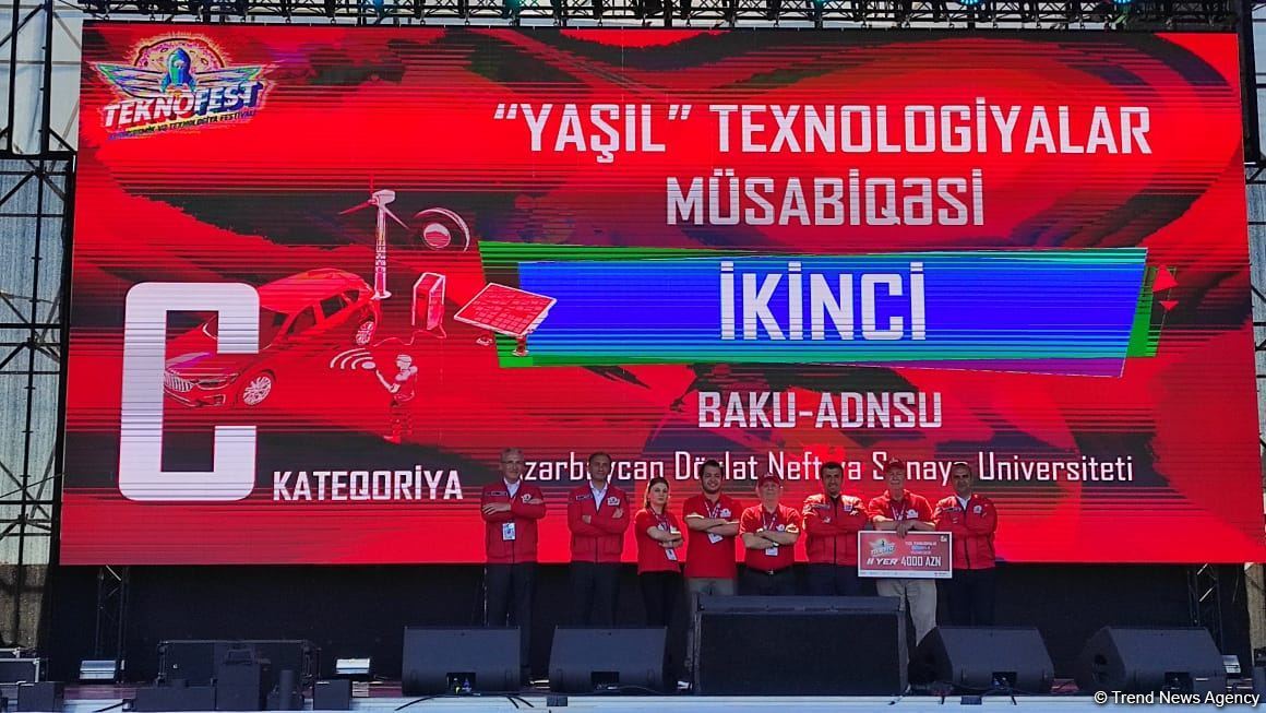Baku hosts award ceremony for participants and teams of TEKNOFEST festival