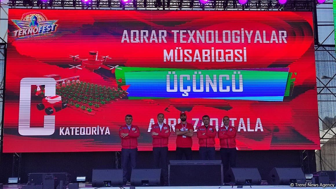 Baku hosts award ceremony for participants and teams of TEKNOFEST festival