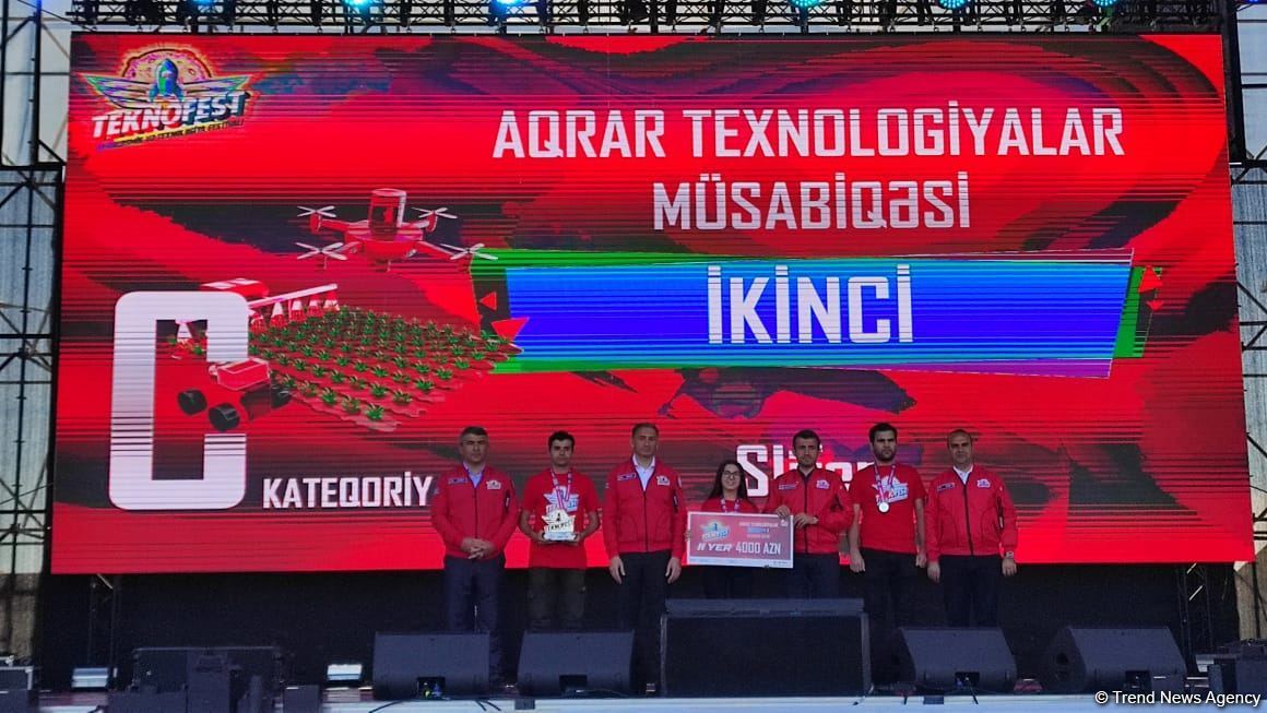 Baku hosts award ceremony for participants and teams of TEKNOFEST festival
