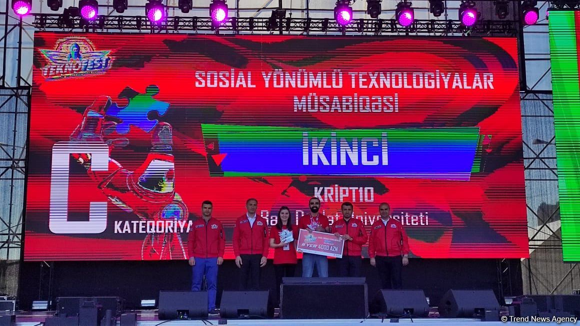 Baku hosts award ceremony for participants and teams of TEKNOFEST festival