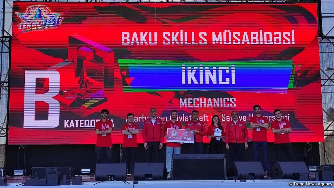 Baku hosts award ceremony for participants and teams of TEKNOFEST festival