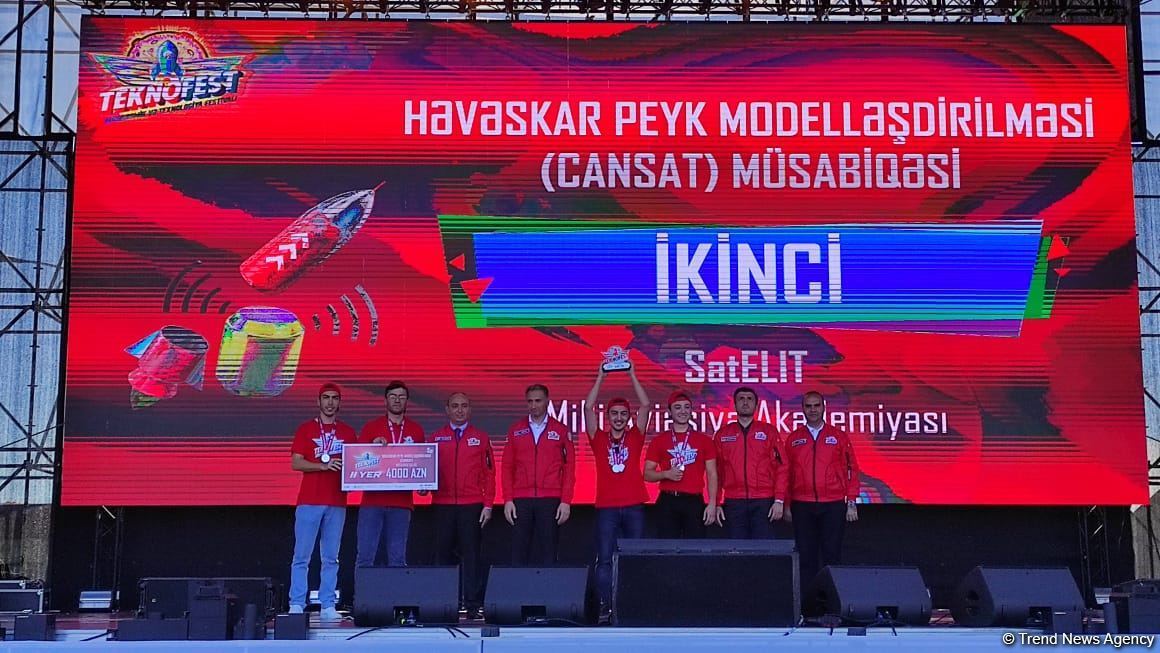 Baku hosts award ceremony for participants and teams of TEKNOFEST festival
