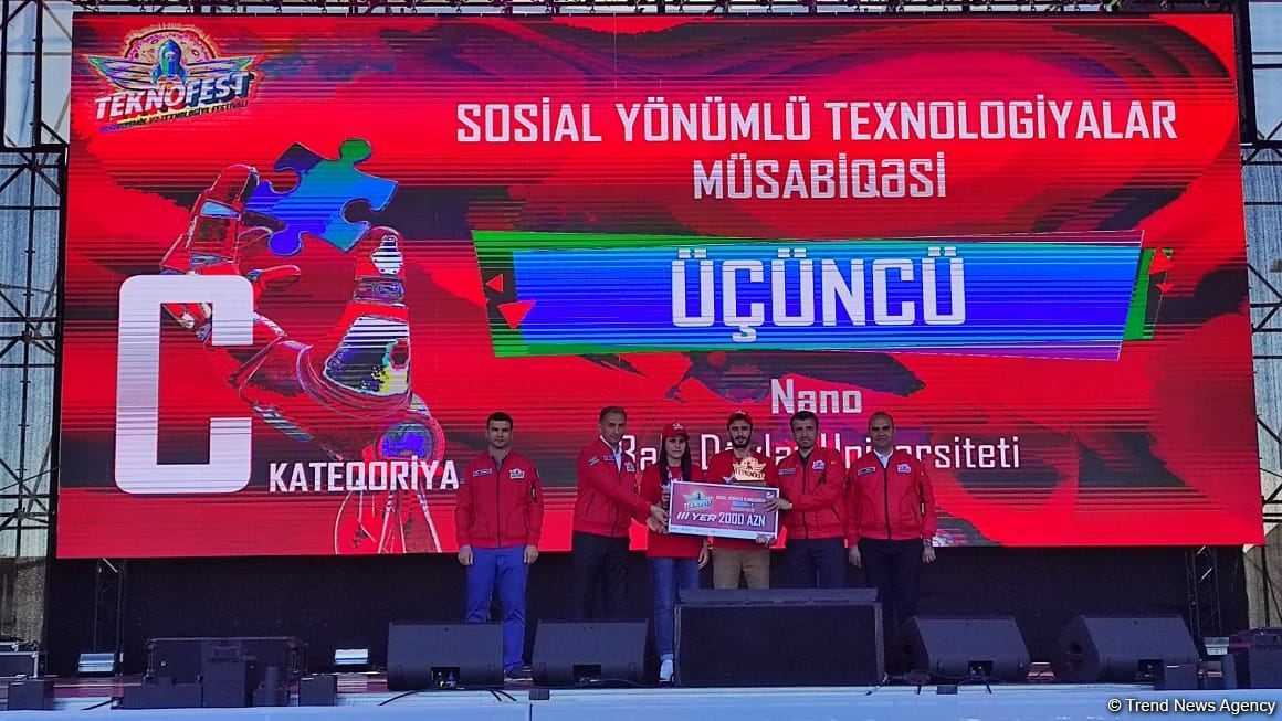 Baku hosts award ceremony for participants and teams of TEKNOFEST festival
