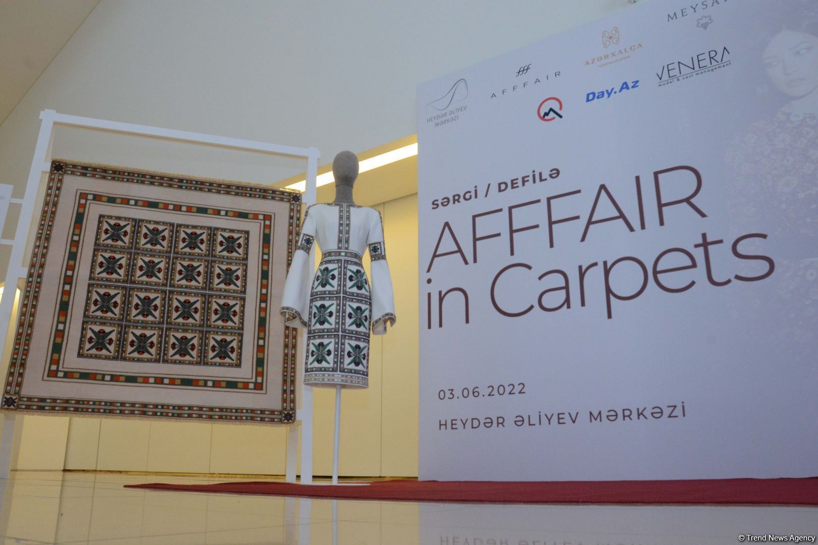 Azerbaijan holds presentation of new carpets, сolorful "AFFFAIR in Carpets" fashion show at Heydar Aliyev Center