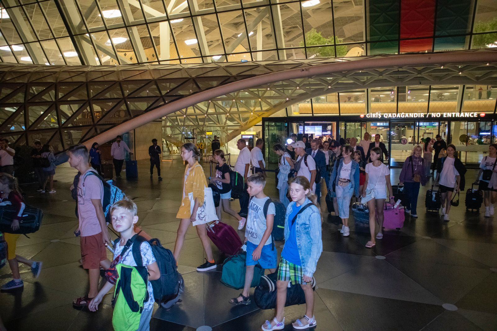 Group of children to undergo rehabilitation in Baku due to situation in Ukraine