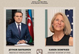 Baku, Washington discuss regional situation, Azerbaijan-Armenia ties normalization