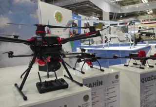 Azerbaijan exhibits number of UAVs at ADEX-2022 (PHOTO)