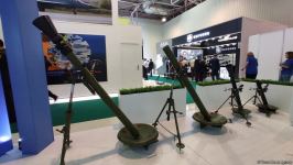 Azerbaijan demonstrates its mortars at ADEX-2022