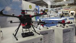 Azerbaijan exhibits number of UAVs at ADEX-2022 (PHOTO)