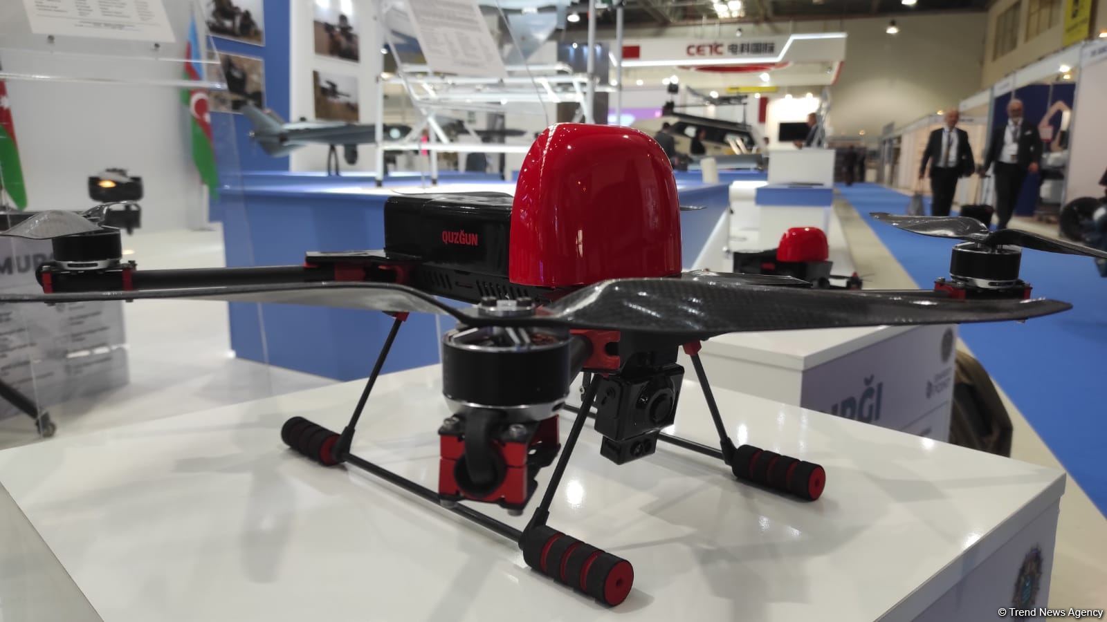 Azerbaijan exhibits number of UAVs at ADEX-2022 (PHOTO)