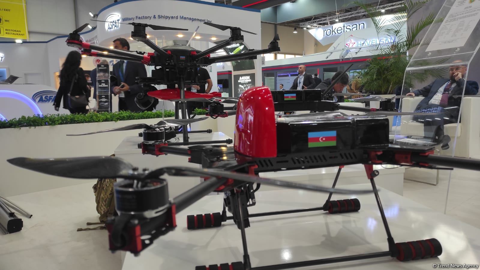 Azerbaijan exhibits number of UAVs at ADEX-2022 (PHOTO)