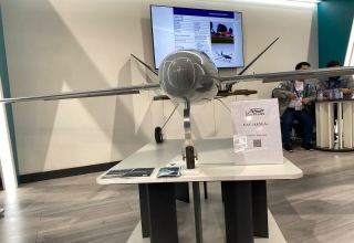 Kazakhstan exhibits UAV named after Azerbaijan's first female fighter pilot (PHOTO)