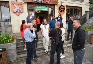 Trip of famous travelers to Azerbaijan's Karabakh, Eastern Zangazur kicks off