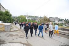 Foreigners get acquainted with consequences of Armenian vandalism in Azerbaijan's Shusha (PHOTO)