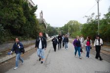 Foreigners get acquainted with consequences of Armenian vandalism in Azerbaijan's Shusha (PHOTO)