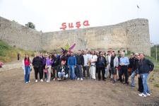 Foreigners get acquainted with consequences of Armenian vandalism in Azerbaijan's Shusha (PHOTO)