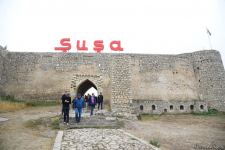 Foreigners get acquainted with consequences of Armenian vandalism in Azerbaijan's Shusha (PHOTO)