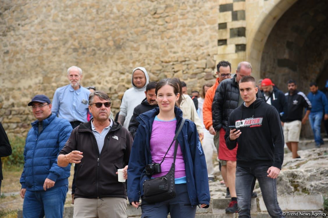 Foreigners get acquainted with consequences of Armenian vandalism in Azerbaijan's Shusha (PHOTO)