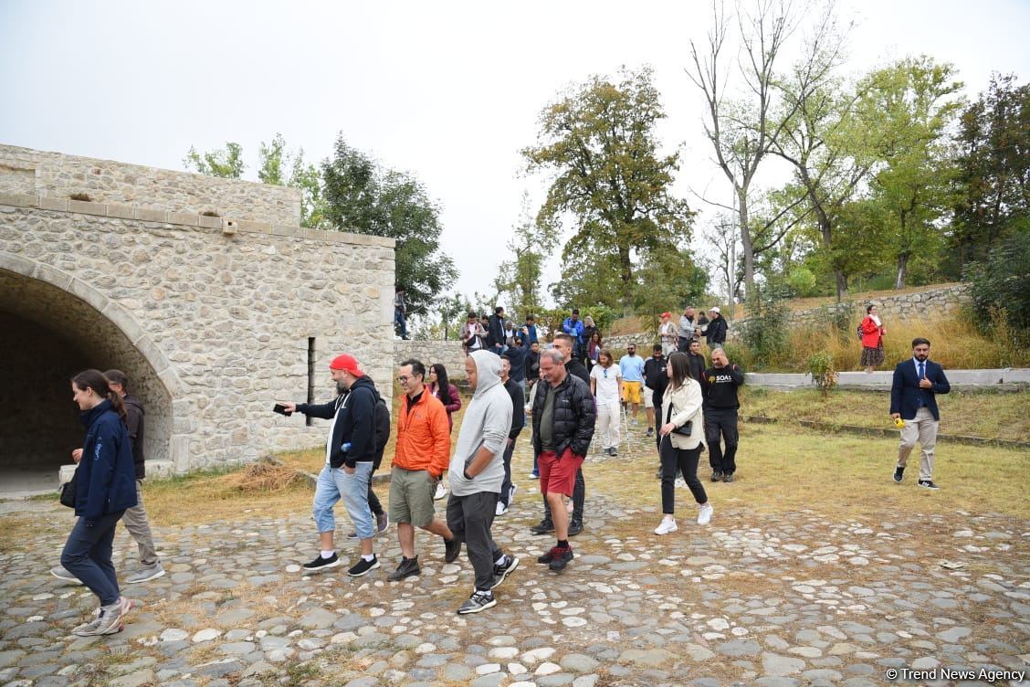 Foreigners get acquainted with consequences of Armenian vandalism in Azerbaijan's Shusha (PHOTO)