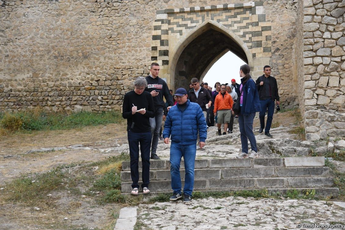 Foreigners get acquainted with consequences of Armenian vandalism in Azerbaijan's Shusha (PHOTO)