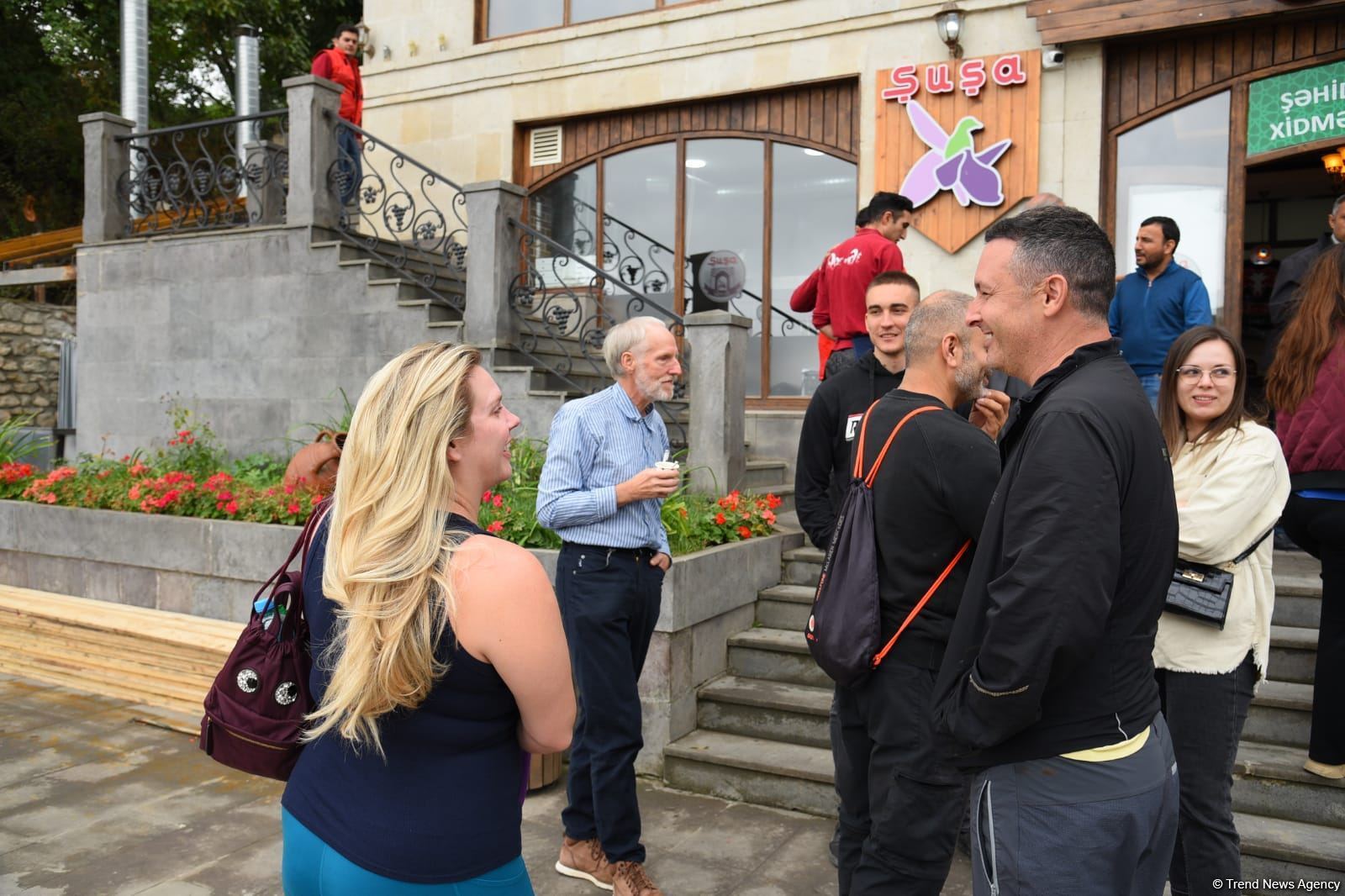 Trip of famous travelers to Azerbaijan's Karabakh, Eastern Zangazur kicks off