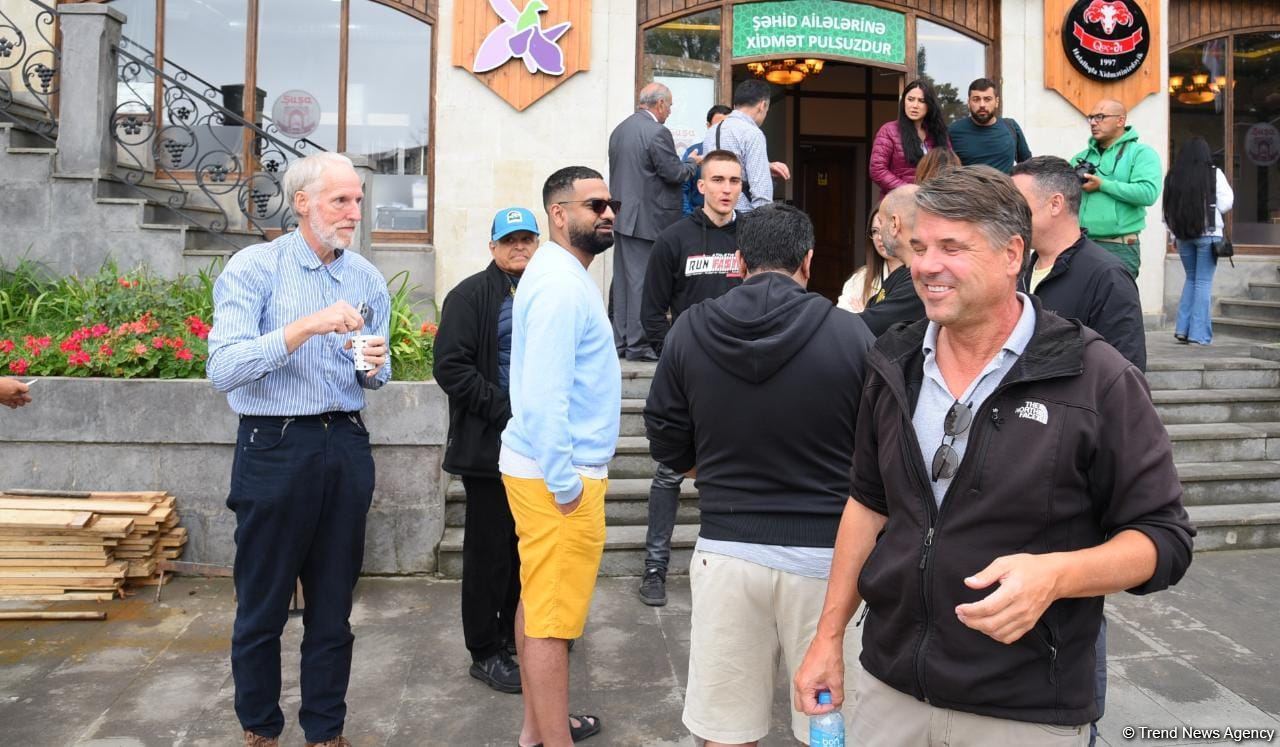 Trip of famous travelers to Azerbaijan's Karabakh, Eastern Zangazur kicks off