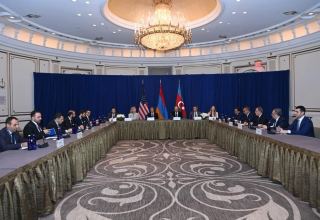 Foreign Ministers of Azerbaijan and Armenia meet in New York (PHOTO)