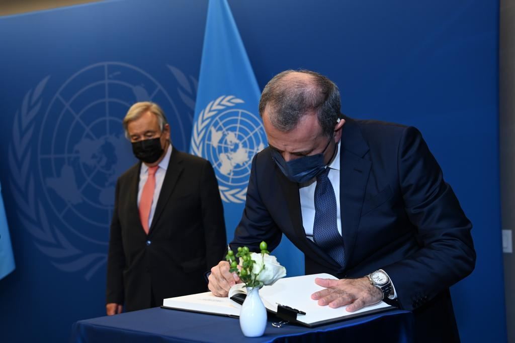 Jeyhun Bayramov meets with UN Secretary General (PHOTO)