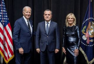 Azerbaijani FM takes part in official reception hosted by US President