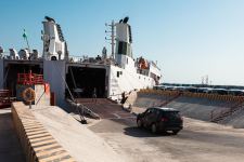 Port of Baku records growth in number of transported cars