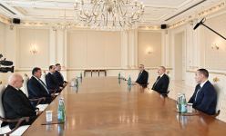 President Ilham Aliyev receives president of European Olympic Committees (PHOTO)