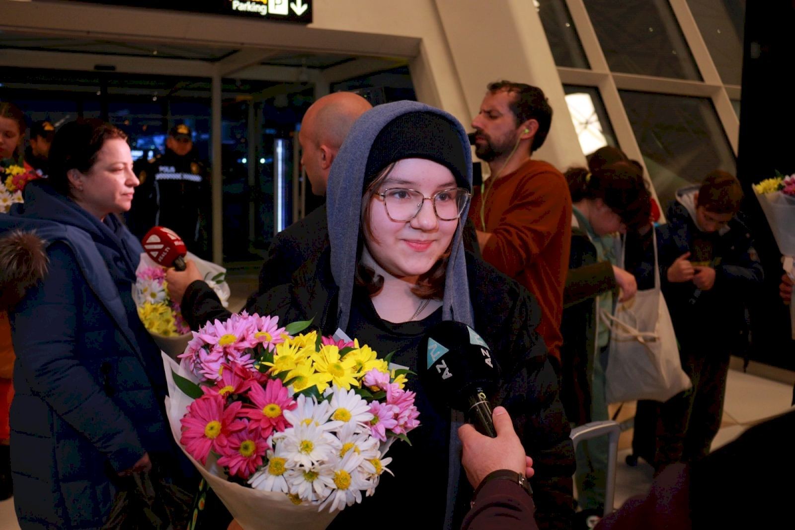 Ukrainian children, teenagers brought to Azerbaijan for rehabilitation