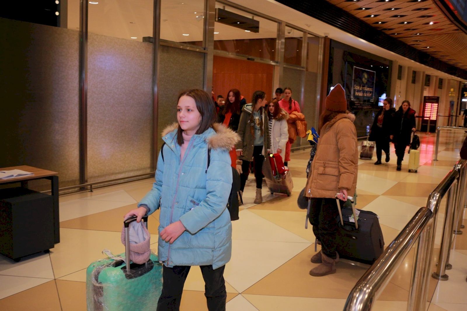 Ukrainian children, teenagers brought to Azerbaijan for rehabilitation