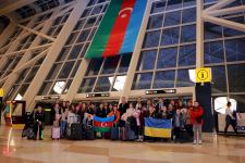 Ukrainian children, teenagers brought to Azerbaijan for rehabilitation