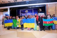 Ukrainian children, teenagers brought to Azerbaijan for rehabilitation