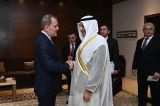 Azerbaijani FM meets with Foreign Minister of Kuwait