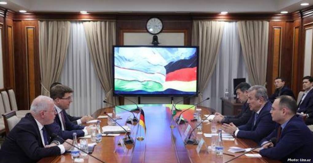 Sodik Safoyev receives the delegation of the German Foreign Ministry