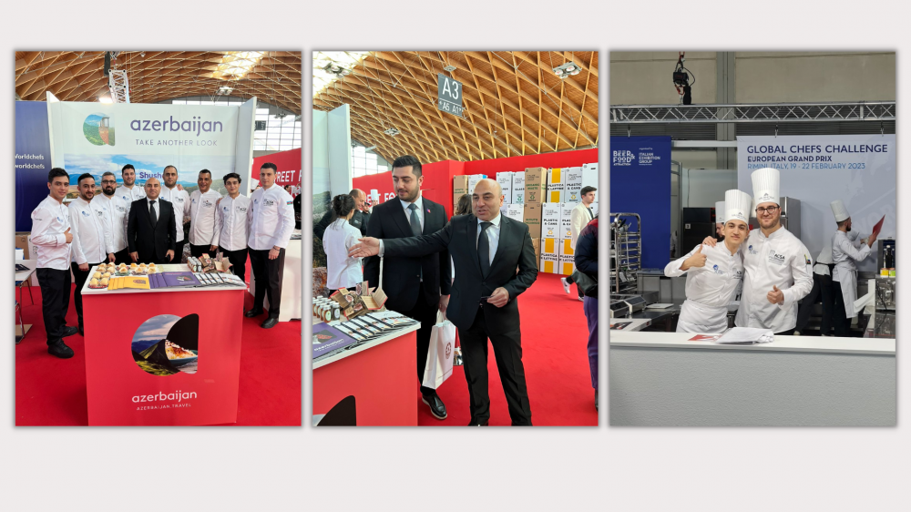 Azerbaijani culinary team take four bronzes at Worldchefs European Grand Prix 2023 in Italy